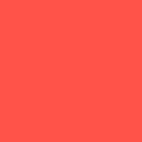 Color of sunset orange